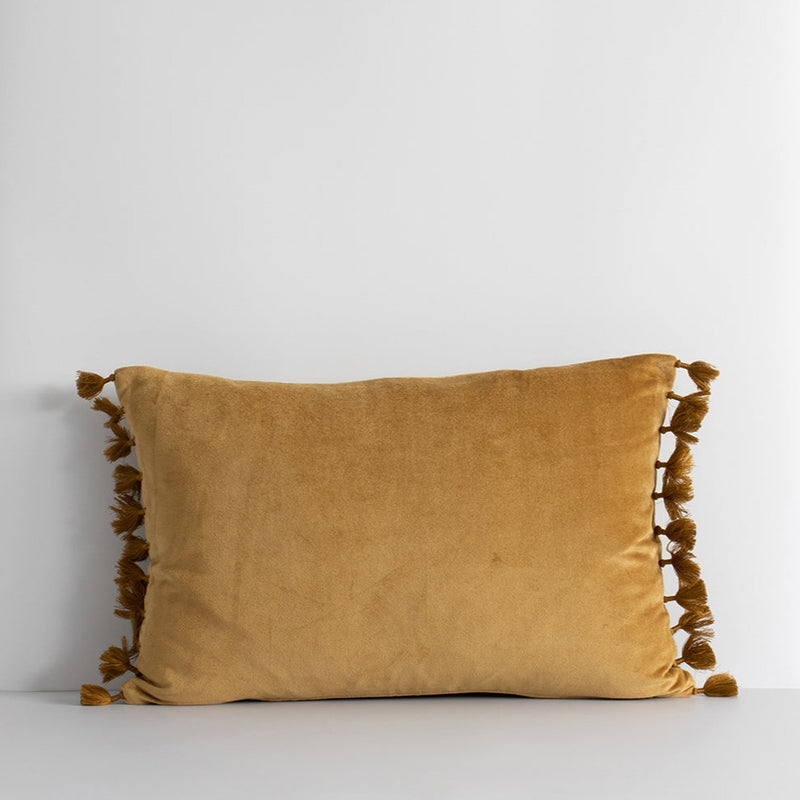 Este Velvet Cushion - Saddle - 35 x 53cm BAYA Cushions Rodwell and Astor Modern Eclectic Style Brunswick Melbourne