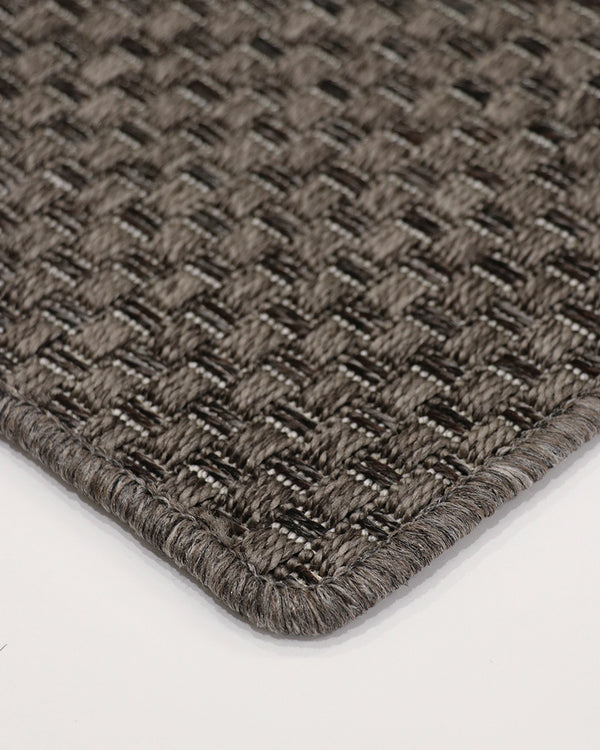 BAYA Flax Outdoor Rug -  Pewter