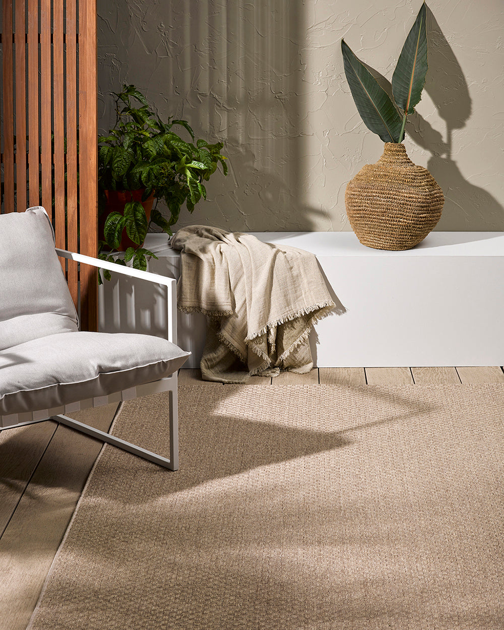 BAYA Flax Outdoor Rug - Sand