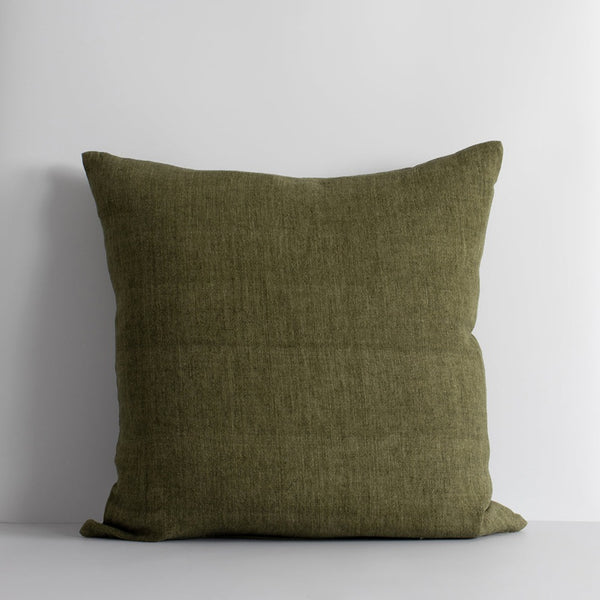 Indira Linen Cushion - Military