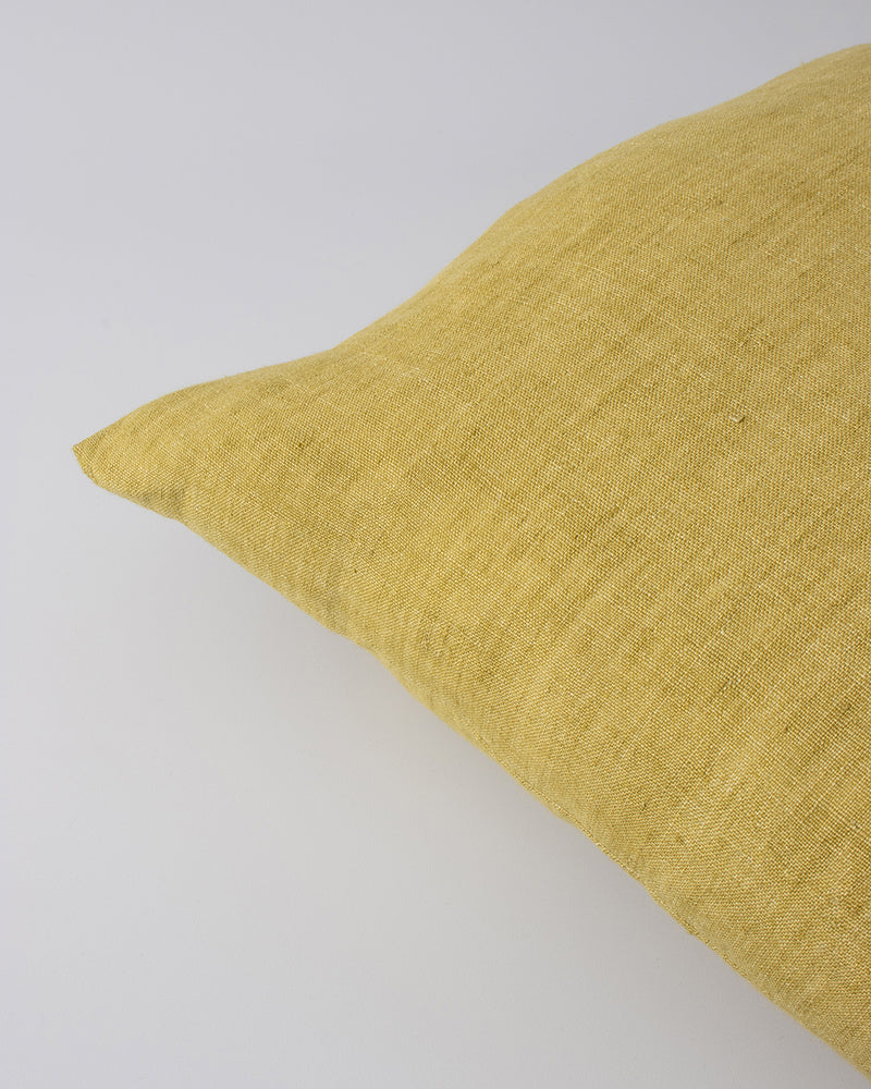 Indira Linen Cushion - Ochre