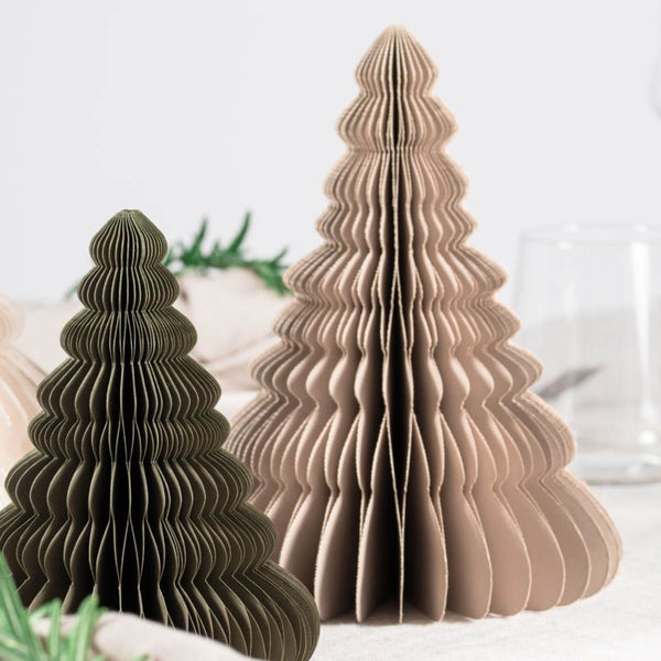 Rodwell and Astor - Standing Christmas Tree - 24cm - Linen