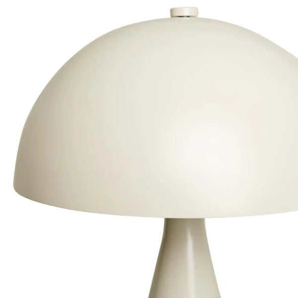 Easton Dome Table Lamp - White