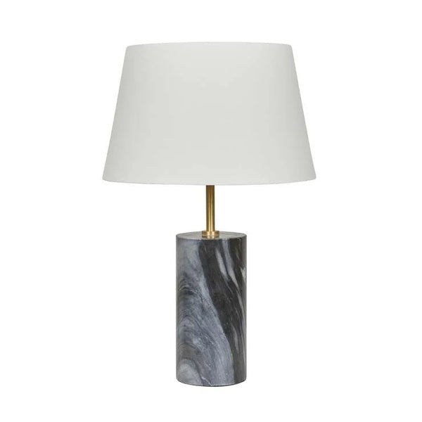 Rodwell and Astor - Easton Table Lamp - white/grey