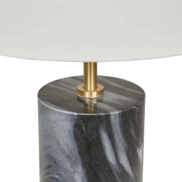 Rodwell and Astor - Easton Table Lamp - white/grey