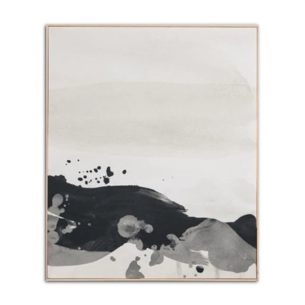 LEVI 1 - Framed Canvas Print 