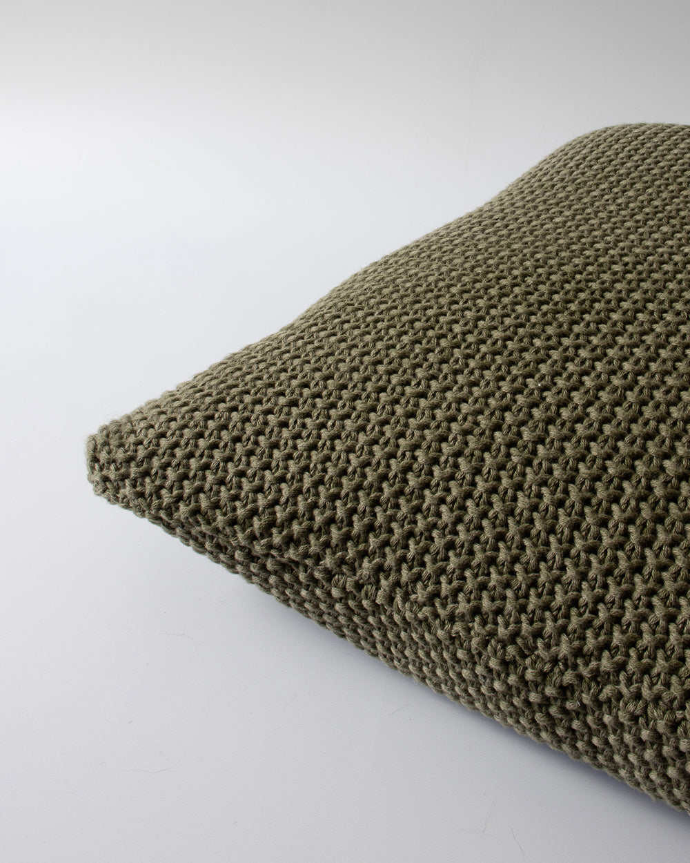 BAYA Milford Moss Stitch Cushion - Mangrove