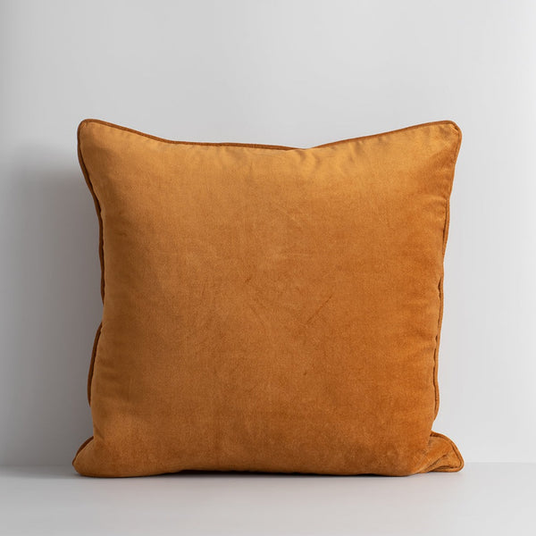 Rodwell and Astor - BAYA Montpellier Velvet Cushion - Nutmeg