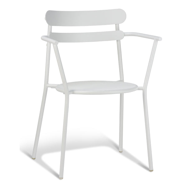 Moon Outdoor Armchair - White