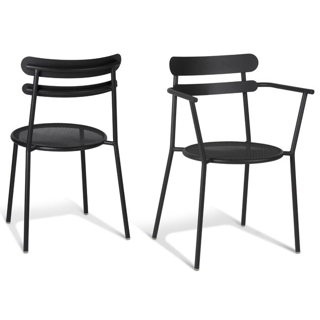 Moon Outdoor Dining Chair - Antic Iron
