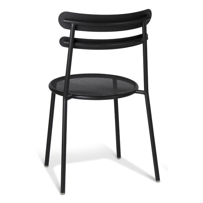 Moon Outdoor Dining Chair - Black