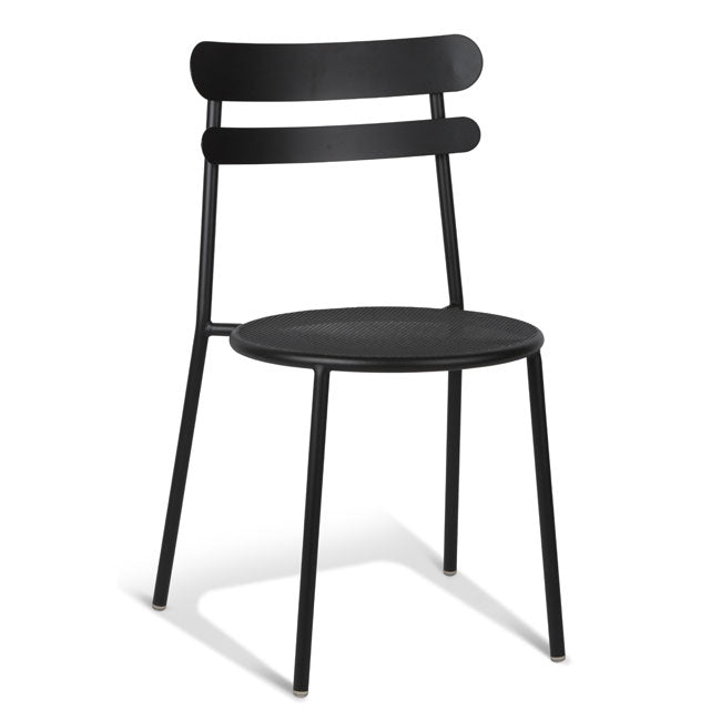 Moon Outdoor Dining Chair - Black