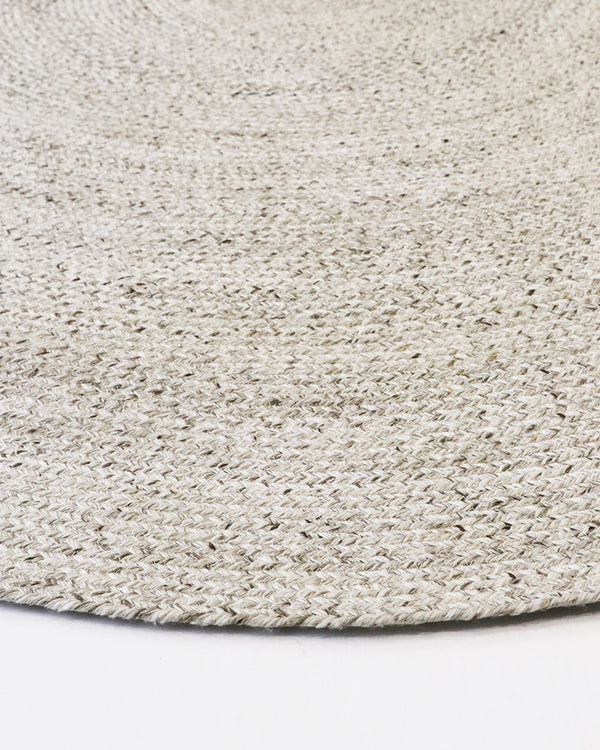 BAYA Mornington Indoor Outdoor Round Rug - Pale Sand