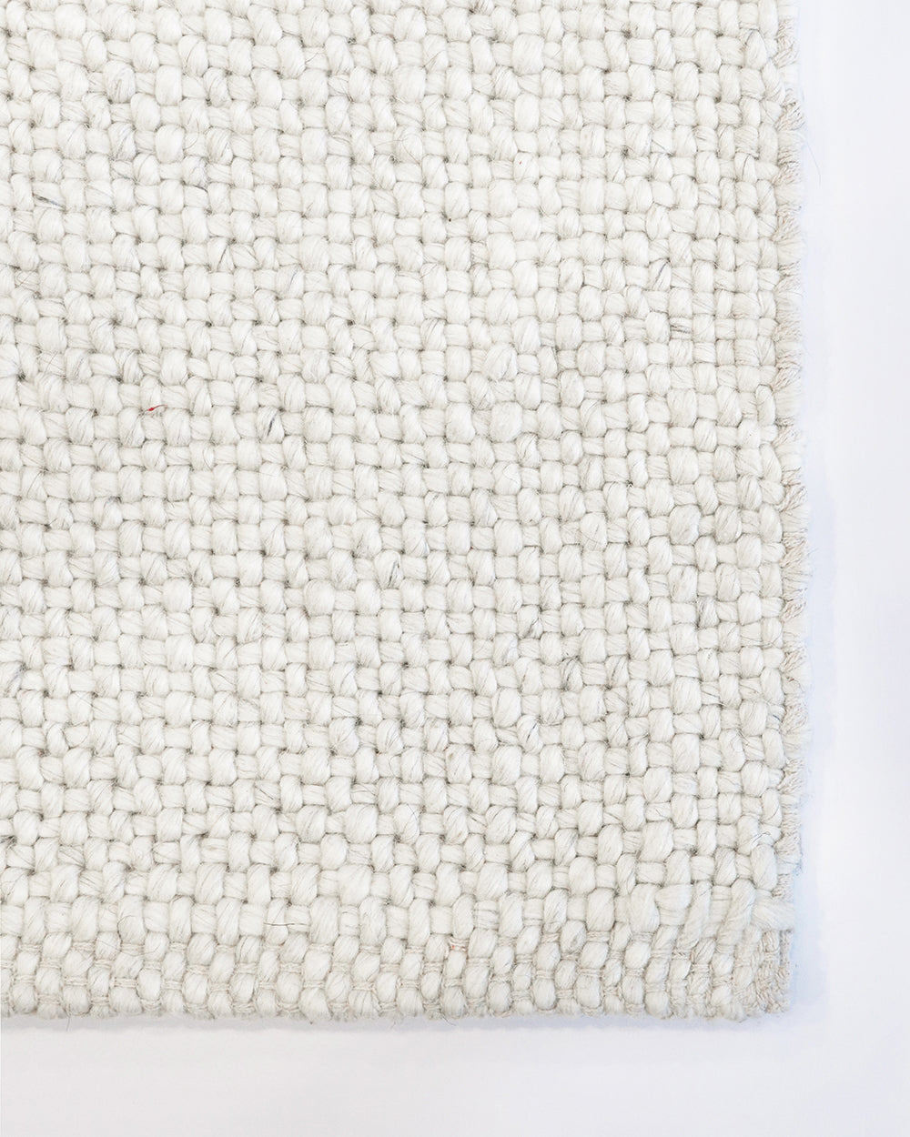 Nebraska Floor Rug - Natural White Rodwell and Astor Modern Eclectic Style Brunswick