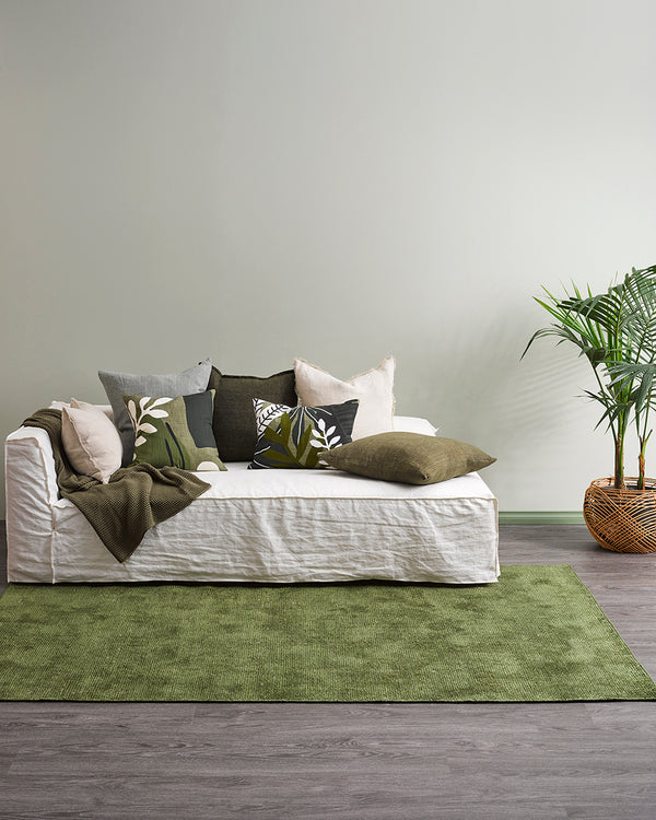 Rodwell and Astor - BAYA Orakei Rug - Leaf Green