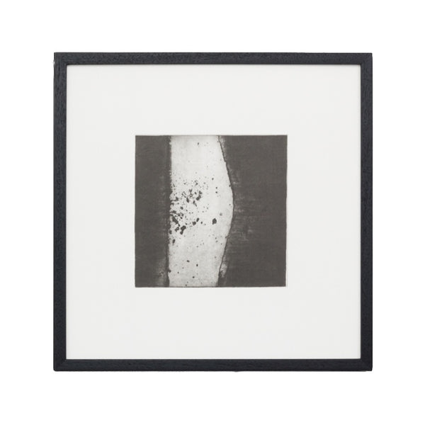 Parcours Noir N.1 2001 - Framed Art Print