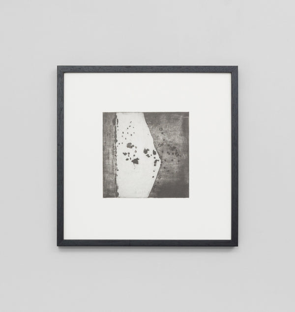 Parcours Noir N.2 2001 - Black and White Abstract Print