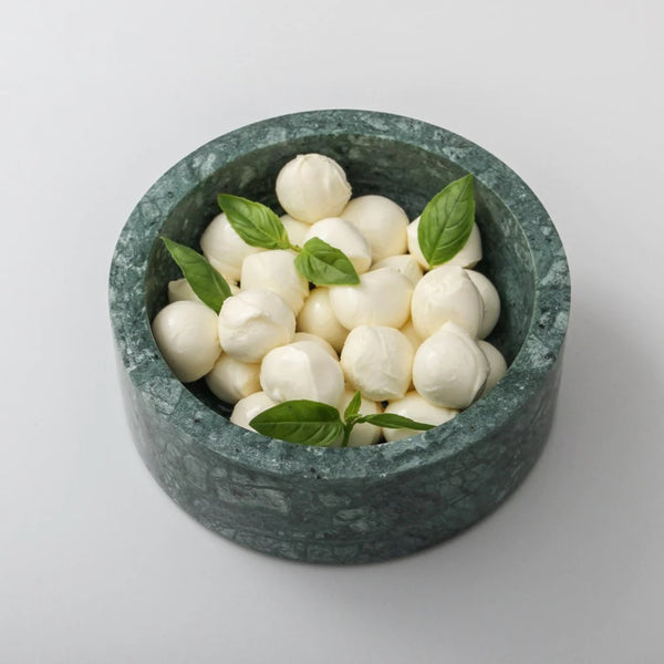 Rimini Marble Bowl - Green Rodwell and Astor Modern Eclectic Style Brunswick