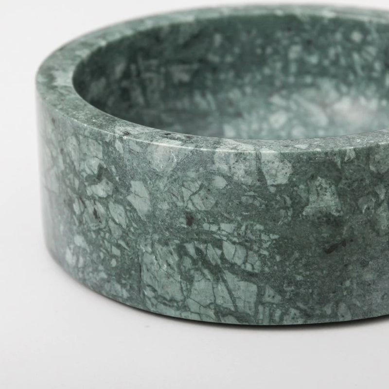 Rimini Marble Bowl - Green Rodwell and Astor Modern Eclectic Style Brunswick