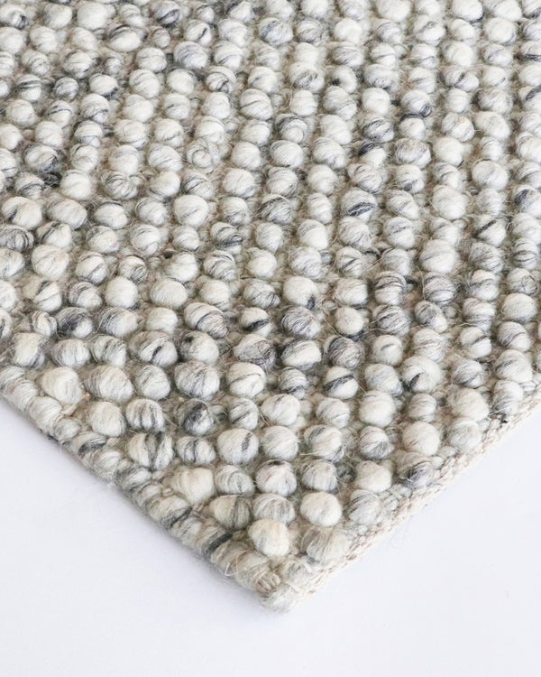 Roxburgh - Handwoven Wool Rug - Flint Grey Rodwell and Astor Modern Eclectic Style Brunswick