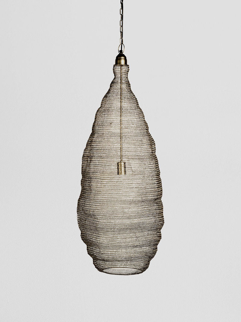 Gold wire shop lamp