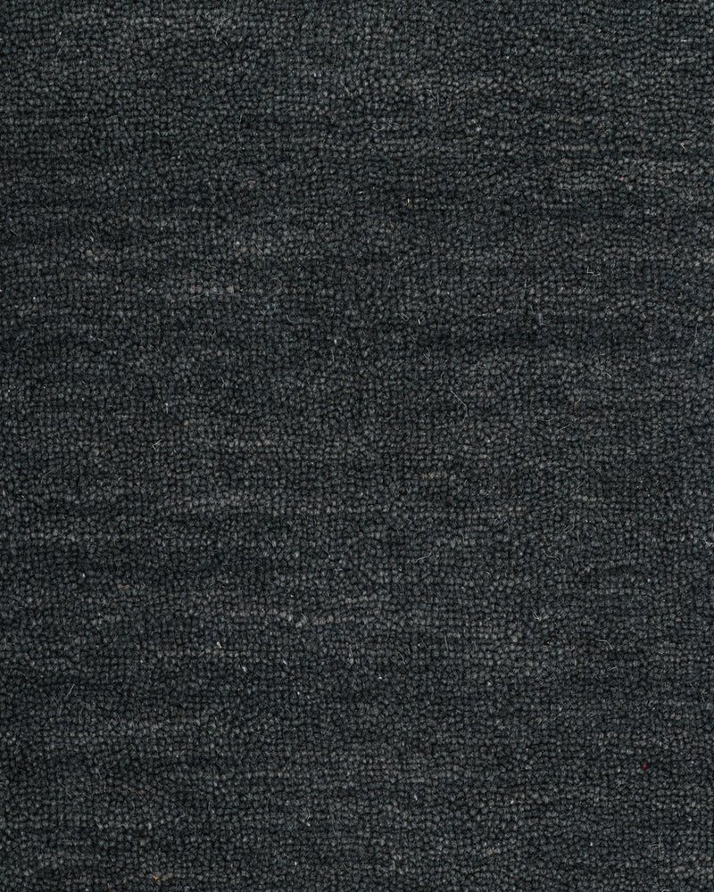 Sandringham Handknotted Wool Rug - Storm Blue Rodwell and Astor