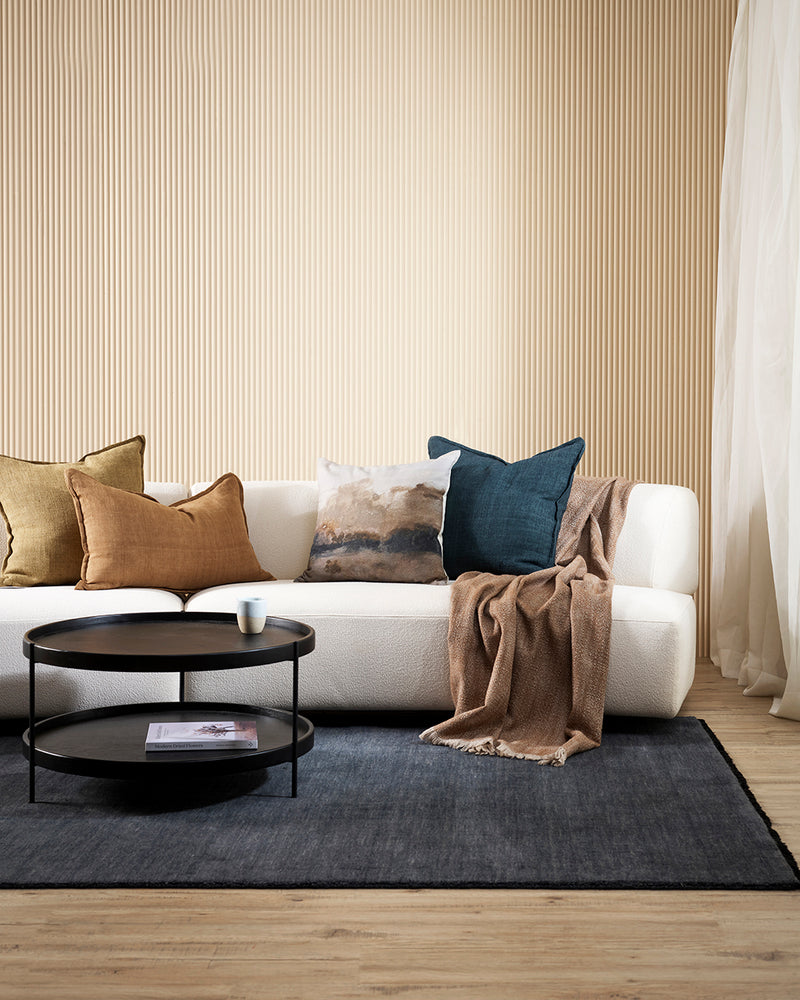 BAYA Seraphine Linen Cushion - Multi - Rodwell and Astor Modern Eclectic Style BAYA Stockist Brunswick Melbourne