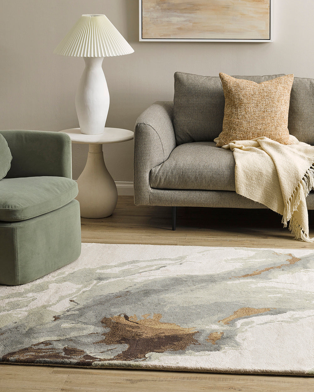 Rodwell and Astor - BAYA Uluru Floor Rug - Sandstone