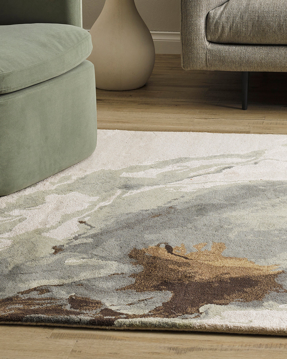 Rodwell and Astor - BAYA Uluru Floor Rug - Sandstone
