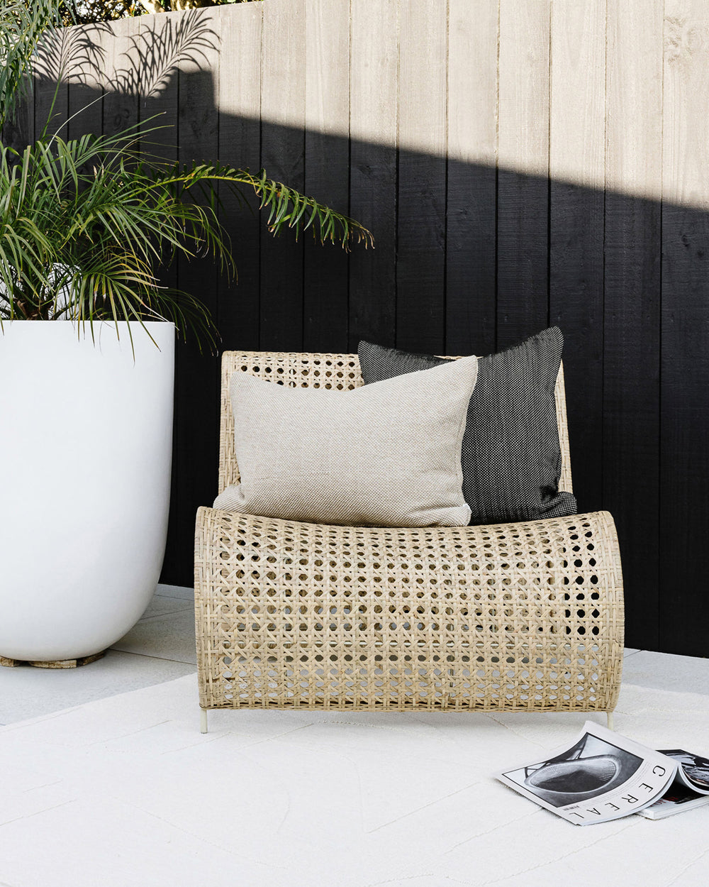Verdi Indoor Outdoor Cushion - Almond