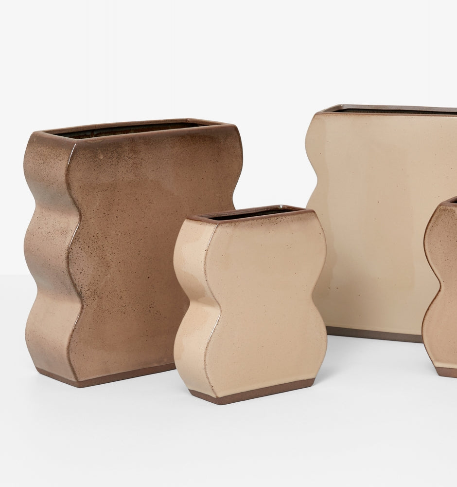 Rodwell and Astor - Form Vase - Large Mocha